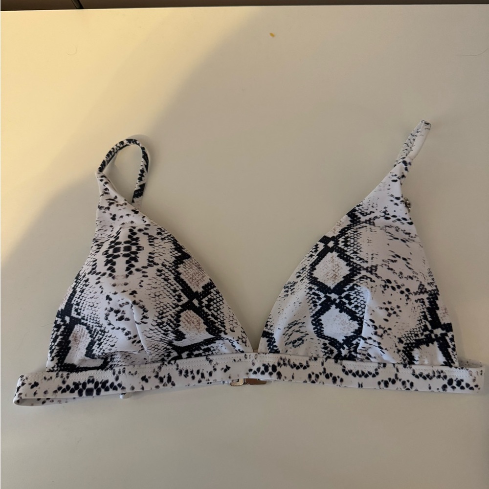 Snake skin bikini set